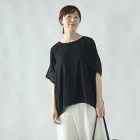 denicher/袖レースドルマンカットソー